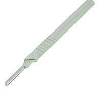 Ручка-держатель для сменных лезвий скальпеля №3B (тонкая)