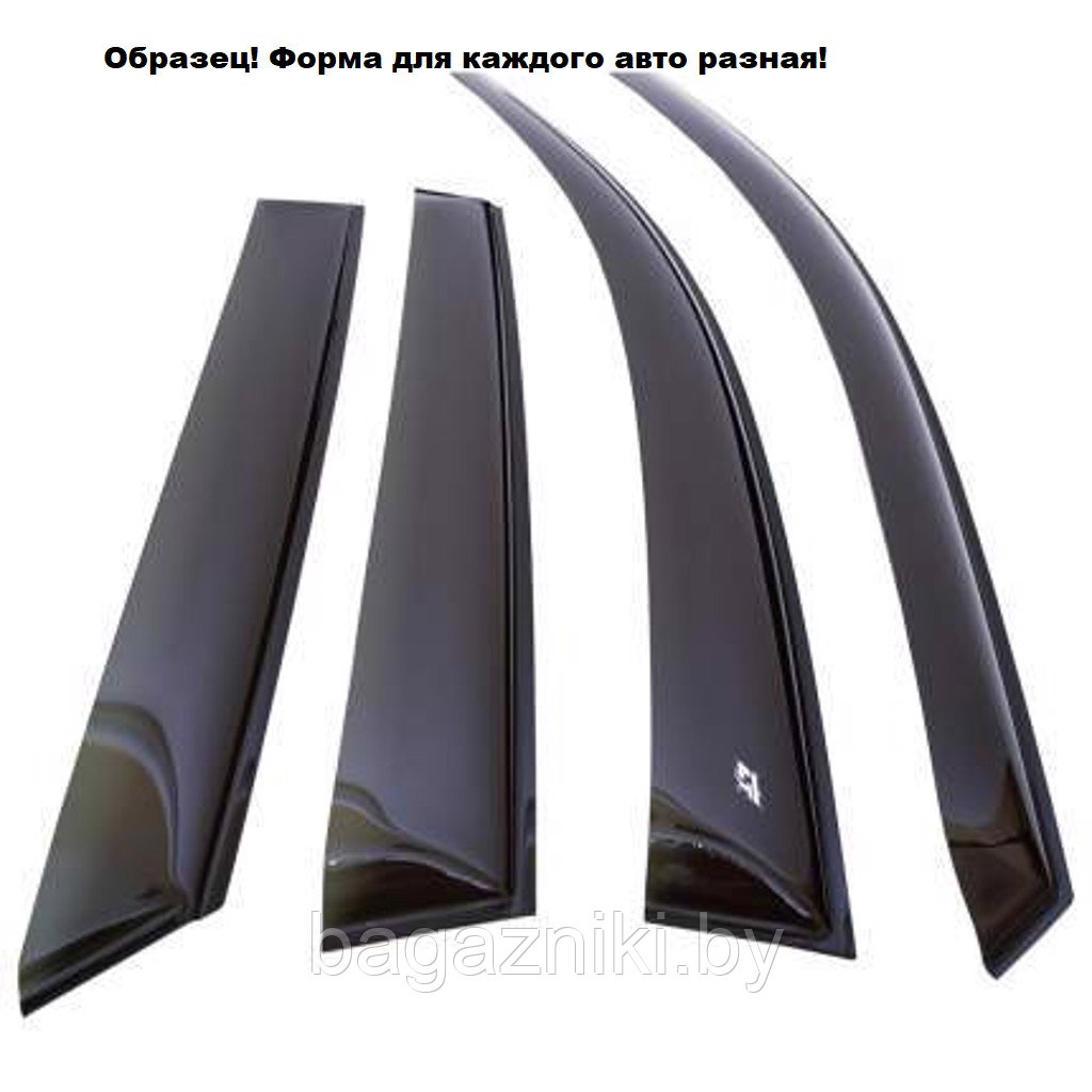 Ветровики клеящиеся Cobra tuning Peugeot 807 2002-2014