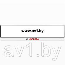 Рамка номера ACURA / Акура (Silver)