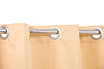 Уличные шторы не промокаемые из ткани Оксфорд 600Д Цвет - Крем Высота 200 см Люверсы 40 мм, фото 3