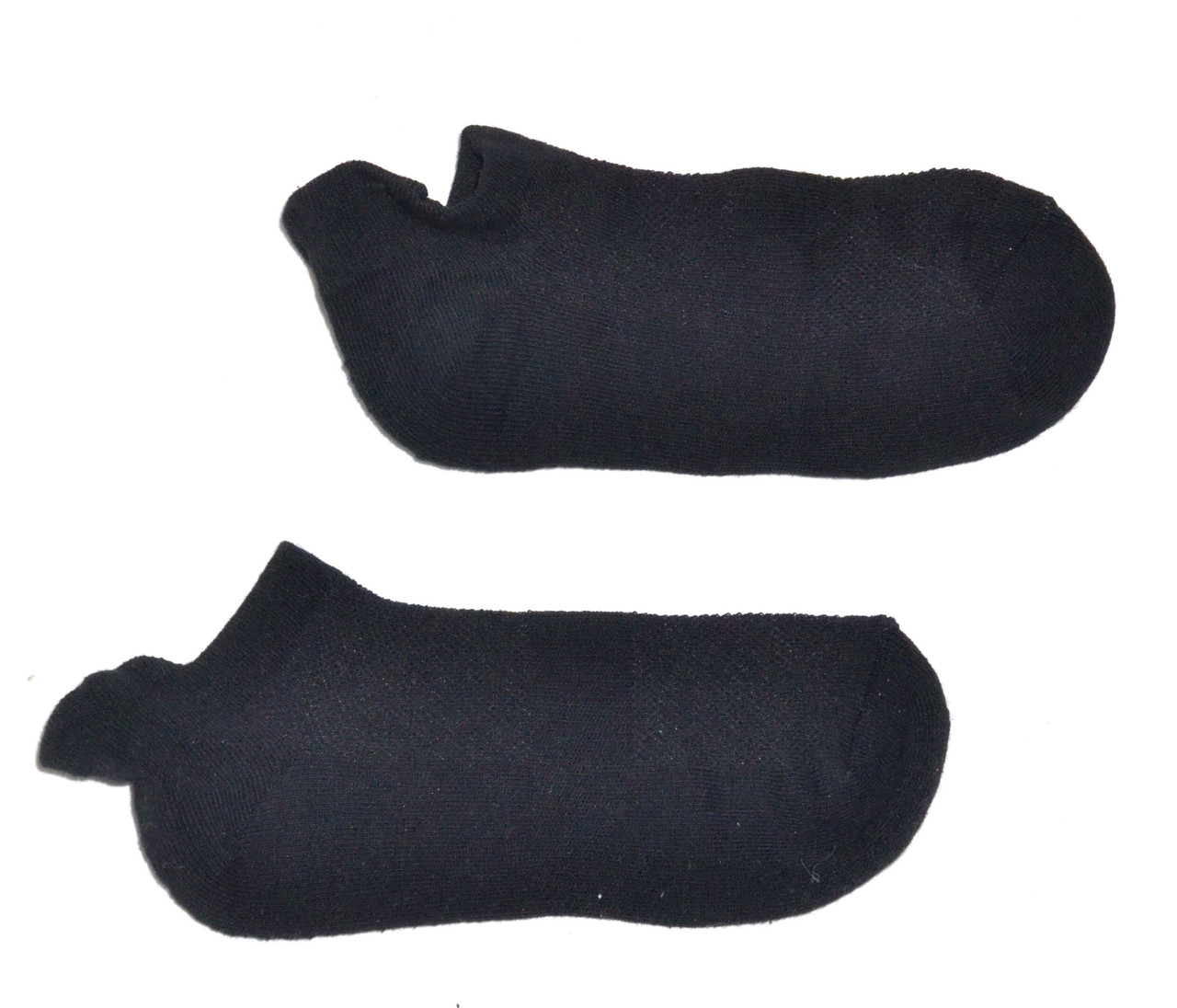 Носки корткие черные с махровой пяткой LIDL на размер 41-42