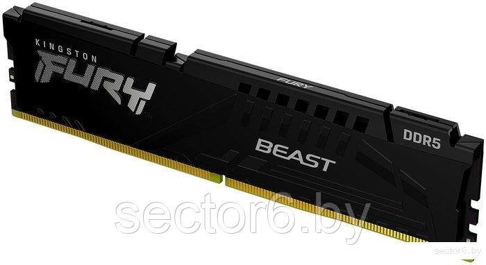 Оперативная память Kingston FURY Beast 8ГБ DDR5 5600 МГц KF556C40BB-8