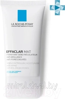 Эмульсия для лица La Roche-Posay Effaclar МАТ матирующая увлажняющая - фото 3 - id-p176342625