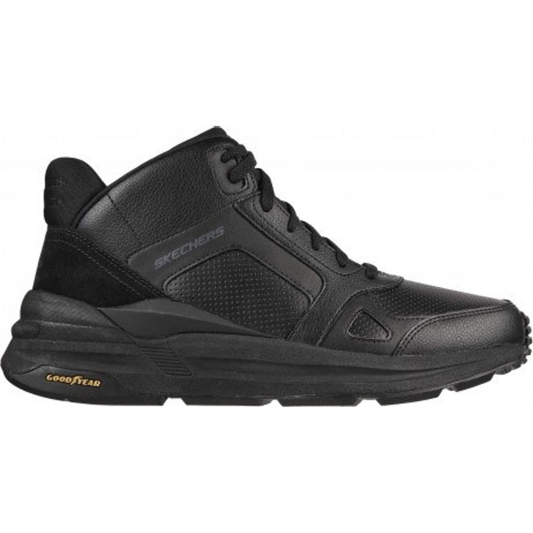 Кроссовки высокие мужские SKECHERS GLOBAL JOGGER чёрный - фото 1 - id-p188347335