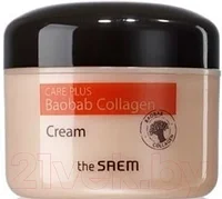 Крем для лица The Saem Care Plus Baobab Collagen