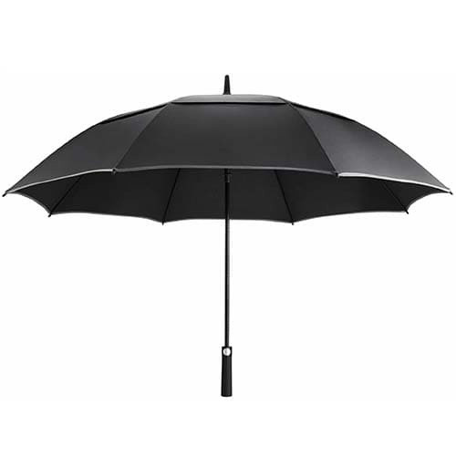 Зонт-трость Ninetygo Double-layer Windproof Golf Automatic Umbrella (Черный) - фото 1 - id-p188385191
