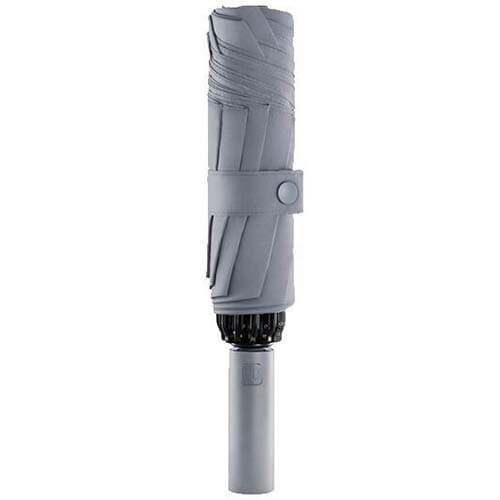 Зонт Ninetygo Folding Reverse Umbrella с подсветкой (Серый) - фото 4 - id-p188385192