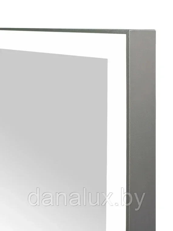 Зеркало с подсветкой Континент Life LED 50х70 алюминиевый корпус - фото 7 - id-p187410709