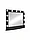 Зеркало с подсветкой Континент Гримерное Настольное черное (11 ламп) 80х70, фото 5