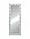 Зеркало напольное с подсветкой Континент Гримерное белое (20 ламп) 60х175, фото 3