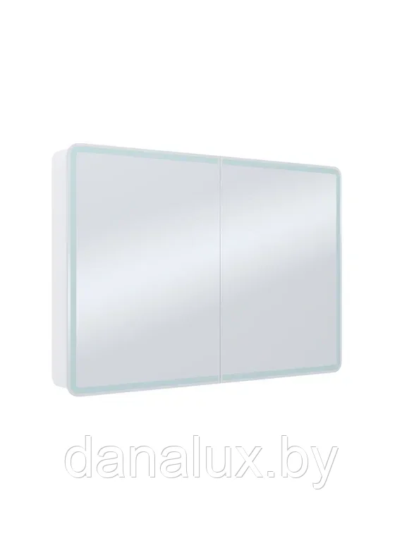 Зеркало-шкаф с подсветкой Континент Avenue LED 120х80 - фото 3 - id-p187410915