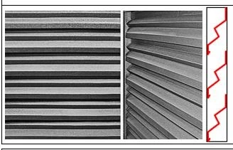 Забор-жалюзи из металла Нордо STEP 3-D - фото 3 - id-p145037689