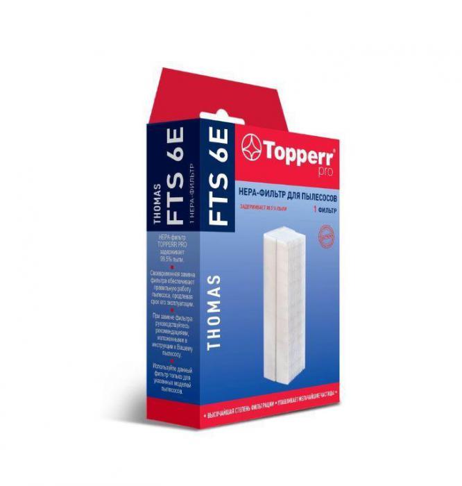 TOPPERR 1133 FTS 6E Hepa-фильтр для пылесосов Thomas Twin H12