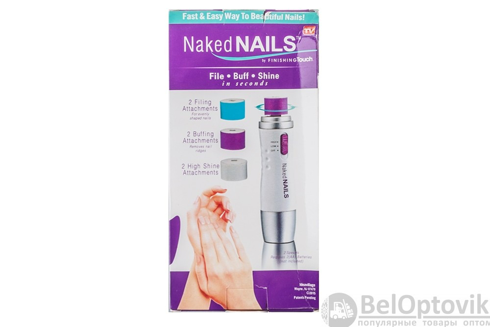 Электрическая пилка (фрезер) для маникюра Naked Nails - фото 10 - id-p109393705