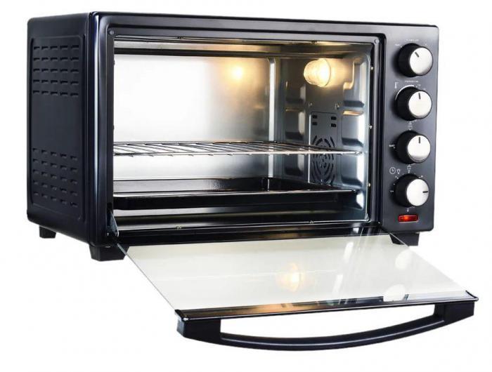 Настольная духовка мини печь электрическая GFGRIL GFO-30B жарочный шкаф для дачи выпечки хлеба