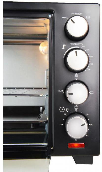 Настольная духовка мини печь электрическая GFGRIL GFO-30B жарочный шкаф для дачи выпечки хлеба - фото 2 - id-p188388018