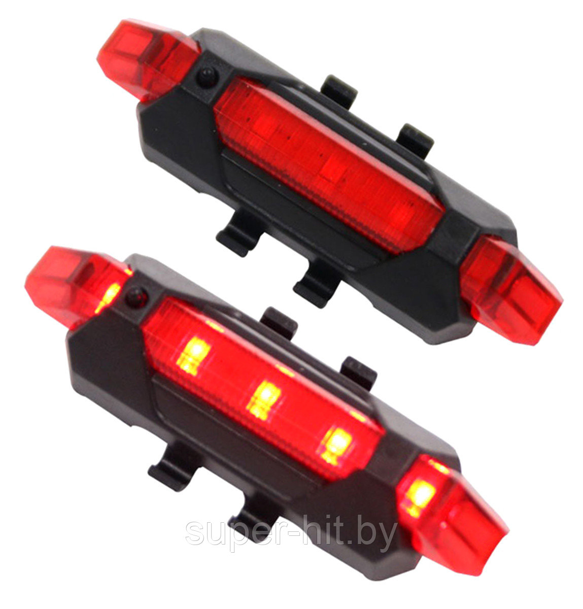 Задний диодный фонарь для велосипеда SIPL 5 LED USB - фото 6 - id-p188387388