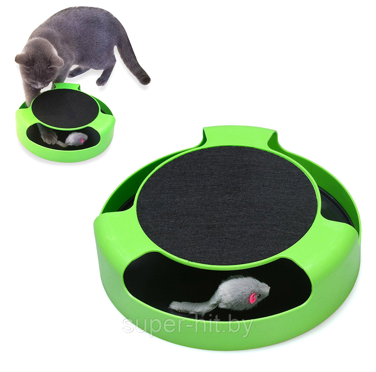 Интерактивная игрушка для кошки-бегущая мышь SiPL - фото 1 - id-p188387391