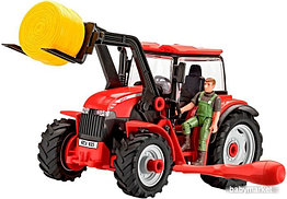Сборная модель Revell 00815 Трактор с погрузчиком и фигуркой