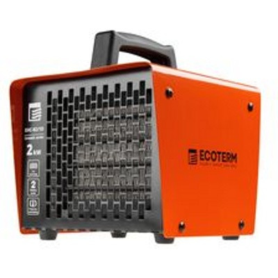 Нагреватель воздуха электр. Ecoterm EHC-03/1D (кубик, 3 кВт, 220 В, термостат, керамический элемент PTC) - фото 1 - id-p188417074