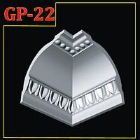 Угол декоративный для плинтуса GLANZEPOL GP22