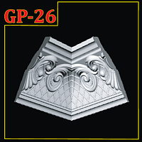 Угол декоративный для плинтуса GLANZEPOL GP26