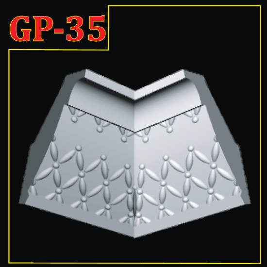 Угол декоративный для плинтуса GLANZEPOL GP35 - фото 1 - id-p188150060