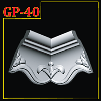 Угол декоративный для плинтуса GLANZEPOL GP40