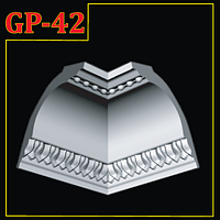 Угол декоративный для плинтуса GLANZEPOL GP42