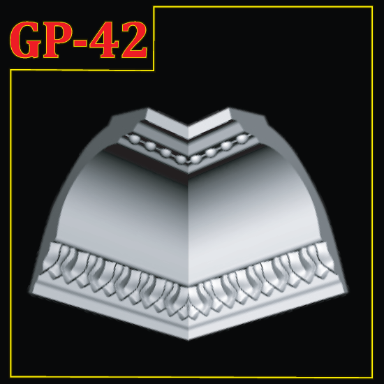 Угол декоративный для плинтуса GLANZEPOL GP42 - фото 1 - id-p188150067