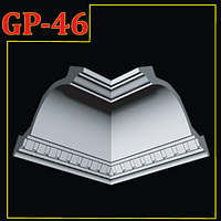 Угол декоративный для плинтуса GLANZEPOL GP46