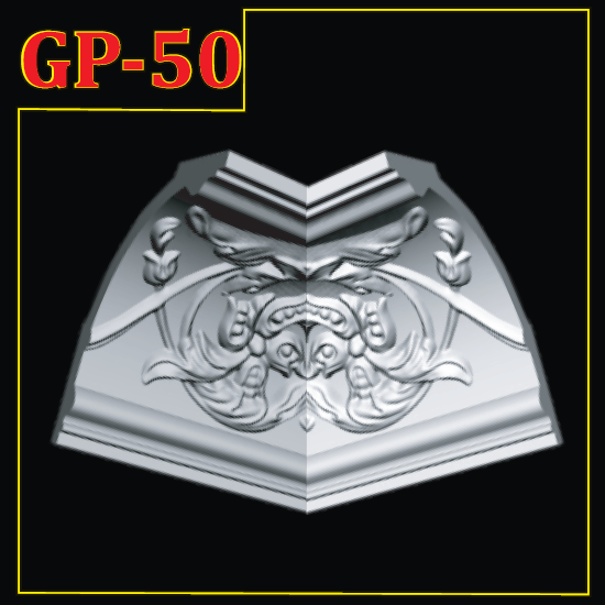 Угол декоративный для плинтуса GLANZEPOL GP50 - фото 1 - id-p188150075