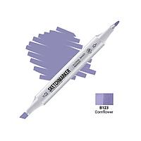 Маркер перманентный двусторонний "Sketchmarker", B123 василек