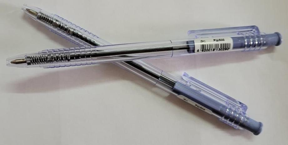 Шариковая ручка в прозрачном корпусе, фото 2