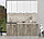 Кухня Интерлиния Мила Лайт 1,8-60 белый/дуб серый, фото 2