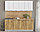 Кухня Интерлиния Мила Лайт 2,0-60 белый/дуб золотой, фото 2