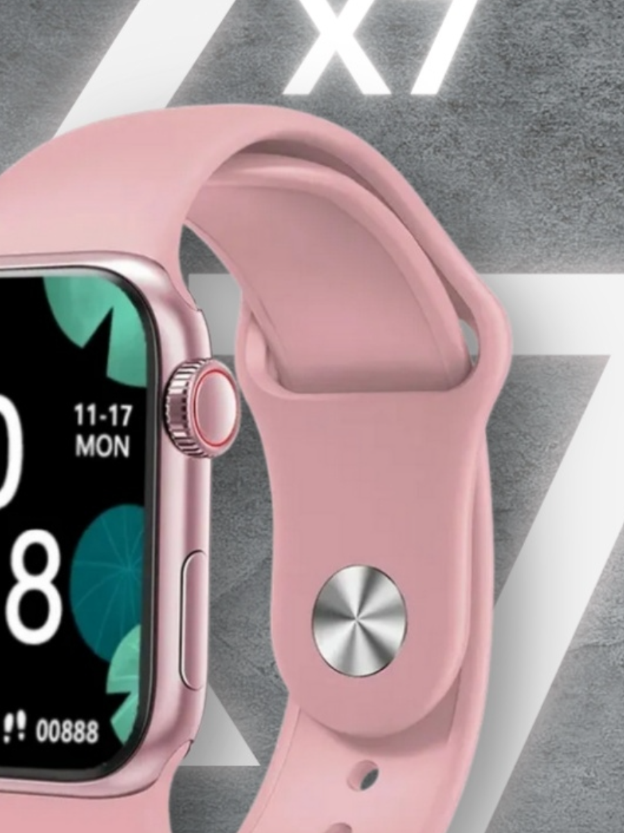 Смарт-часы X7 Pro Розовый - фото 5 - id-p188429511