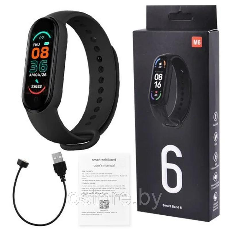 Фитнес-часы браслет Smart Band M6 (копия xiaomi mi band 6) - фото 2 - id-p188372534