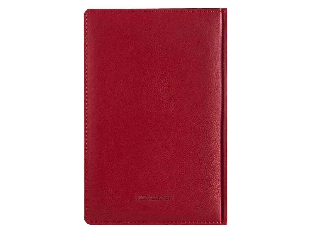 Ежедневник Classic Batura А5, бордовый, недатированный, в твердой обложке - фото 2 - id-p188432779