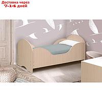 Кровать детская "Малышка №6", 1400 × 700 мм, лдсп, цвет дуб млечный