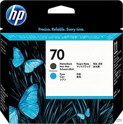 Печатающая головка-картридж HP 70 (C9404A), черный, синий