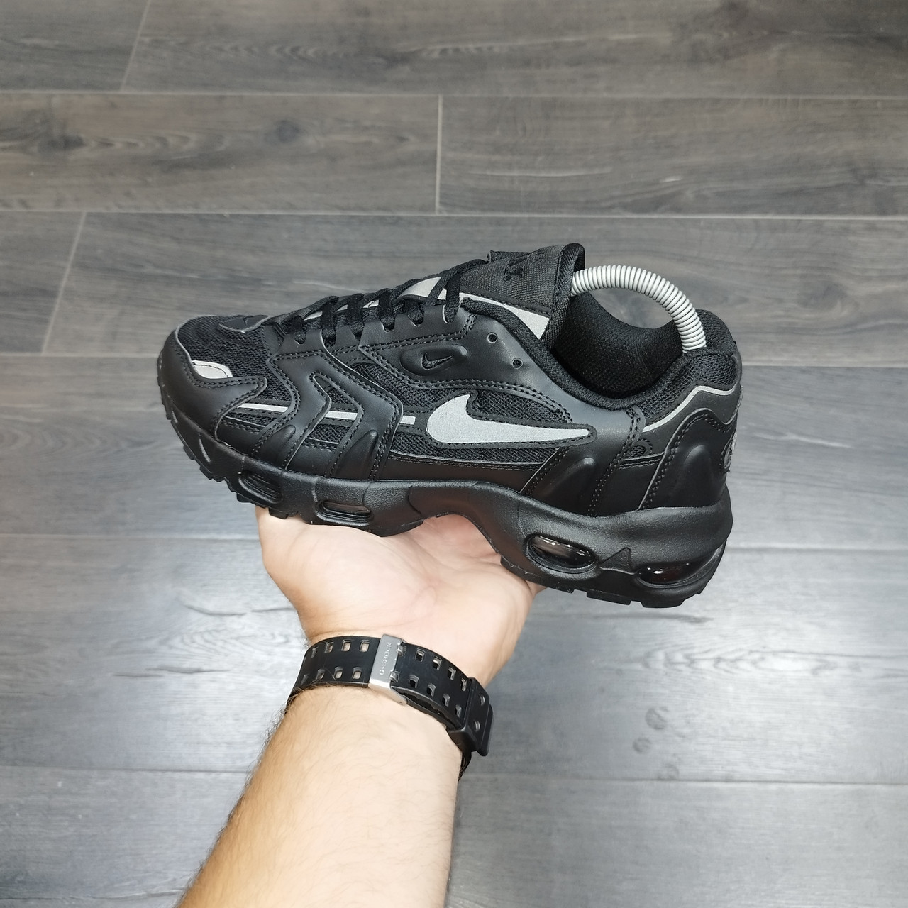 Кроссовки Nike Air Max 96 II Triple Black - фото 2 - id-p188372504