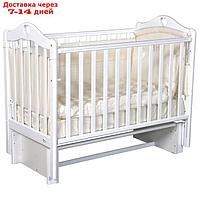 Детская кровать Oliver Bambina Plus, автостенка, универсальный маятник, цвет белый