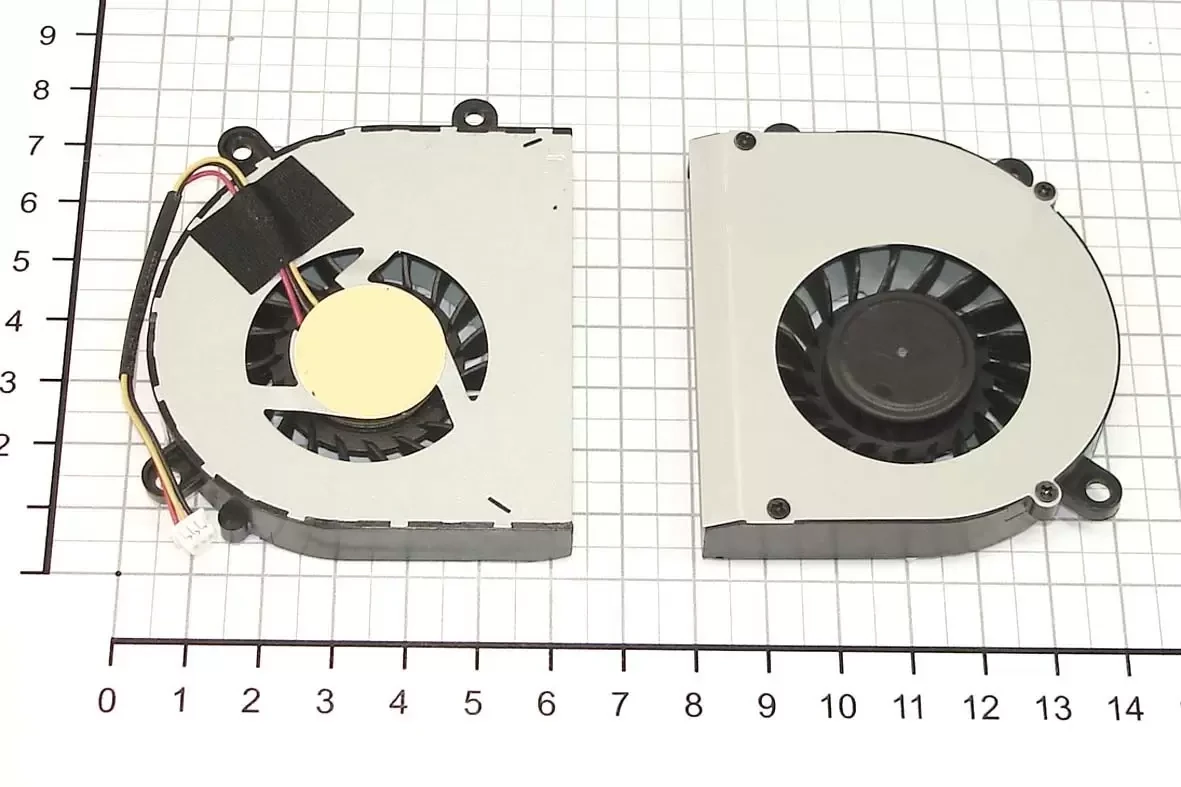 Вентилятор (кулер) для ноутбука MSI CR650, CX601, GE620, FX600, FX620, FX603, FX610, CX61, GP60, 3-pin