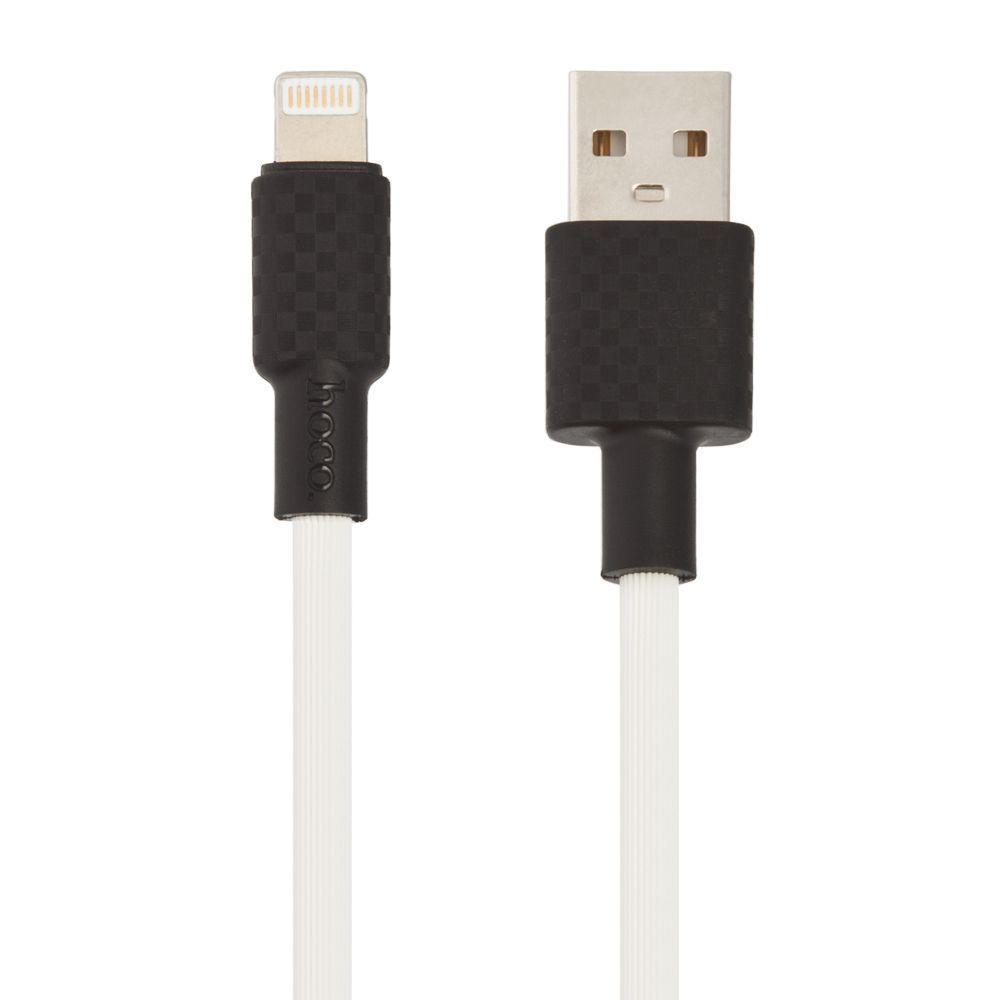 USB кабель Hoco X29 Superior Style Charging Data Cable For Lightning, 1 метр, белый