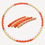 Массажный обруч Health Hoop Hula Hoop (Хула Хуп) 1,2 кг DynamicHoop Ю.Корея, фото 3