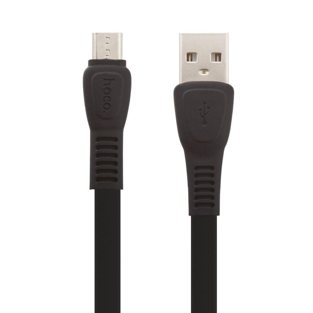 USB кабель Hoco X40 Noah Charging Data Cable For Micro, 1 метр, черный