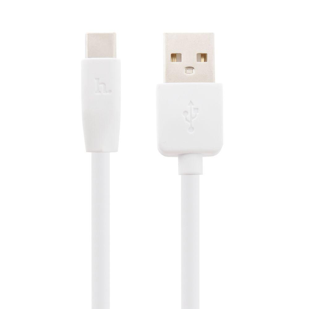 USB кабель Hoco X1 Rapid Charging Cable Type-C, 1 метр, белый