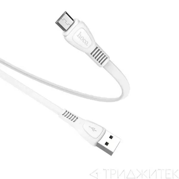 Кабель USB Hoco X40 Noah charging data Cable for Micro, белый