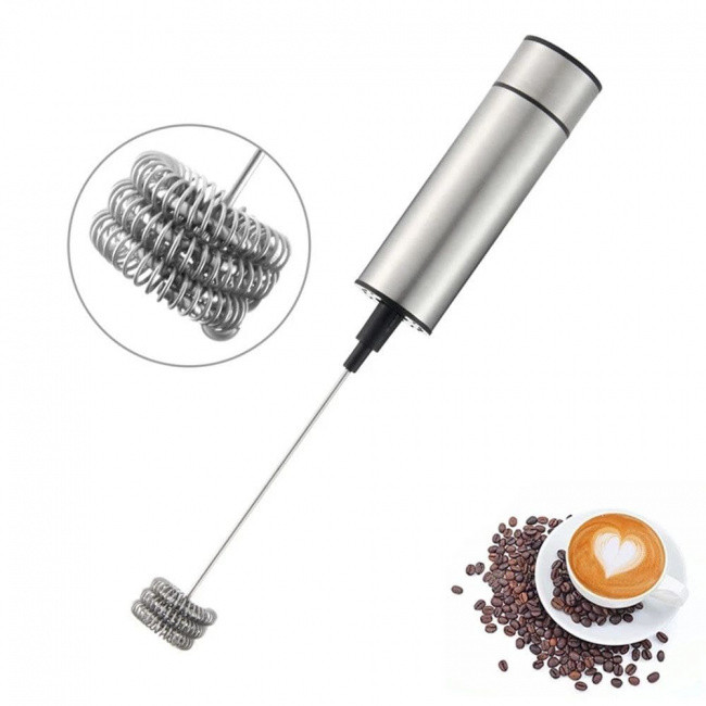 Портативный вспениватель молока (капучинатор) Milk Frother MFB1513C - фото 1 - id-p146555687